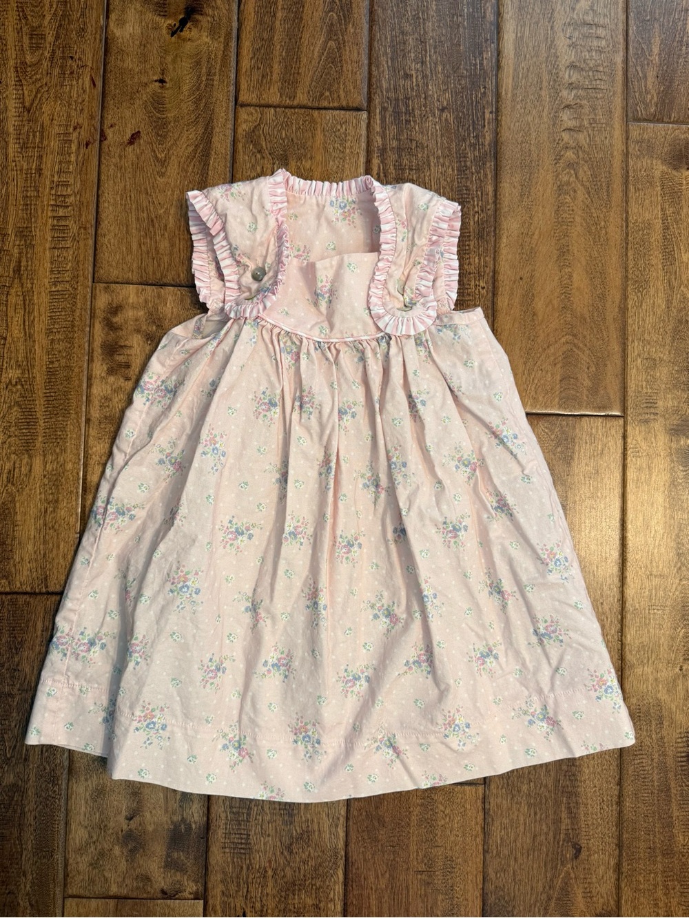 Hannah Kate pink floral dress girls 5